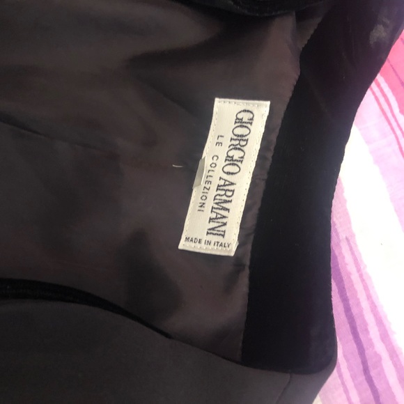 GIORGIO ARMANI dress jacket very black - Picture 6 of 6